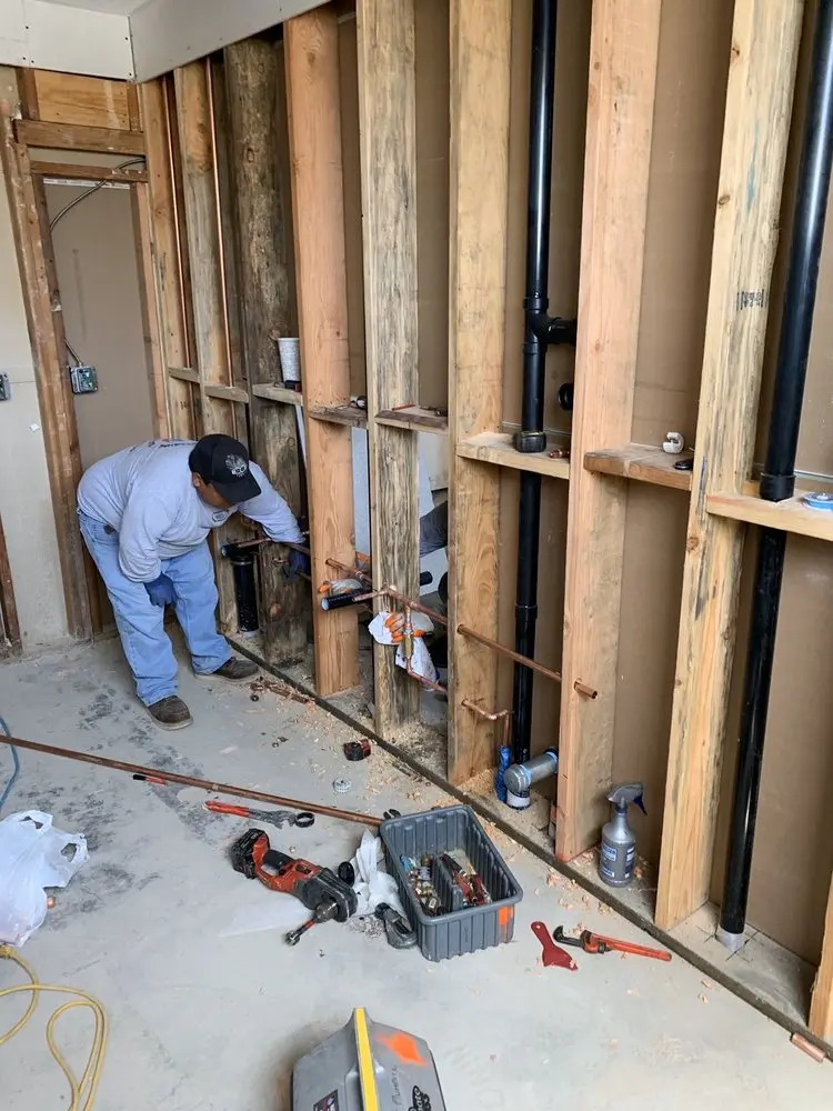 Commercial rough-in plumbing for Gas Line Repair in Seneca Upland